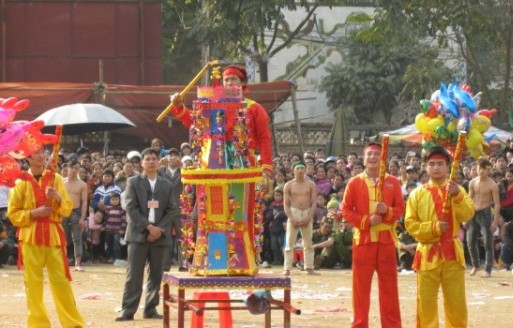 Độc đáo nét đẹp văn hóa dân tộc trong lễ hội Pháo hoa Quảng Uyên (Cao Bằng) 