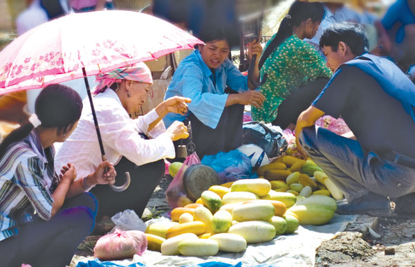 Mộc mạc chợ phiên Mường Khương (Lào Cai) 