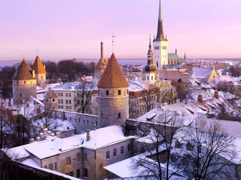 Khám phá phố cổ Tallinn ở Estonia