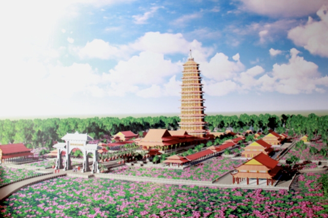 Đồng Tháp khởi công xây dựng Thiền viện Trúc Lâm Tháp Mười
