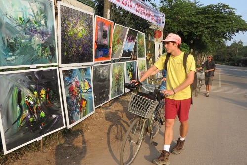 Khai mạc “Phố tranh Festival Huế 2014”