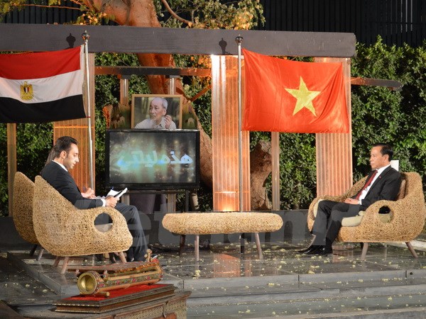 Ai Cập phát sóng trực tiếp giới thiệu đất nước, con người Việt Nam