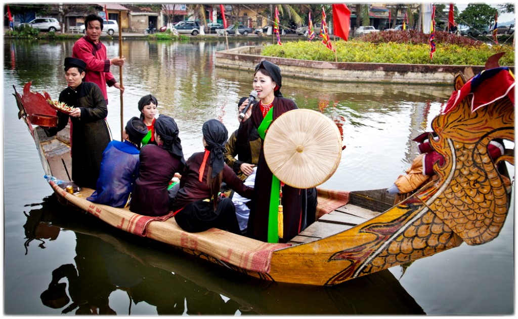 Bắc Ninh: Tổ chức hát quan họ trên thuyền vào tối thứ 7 hàng tuần phục vụ du khách