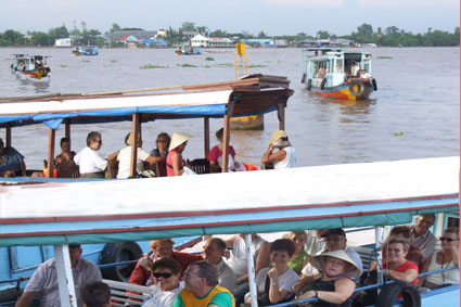 Khách du lịch đến Vĩnh Long tăng 5% từ đầu năm đến nay