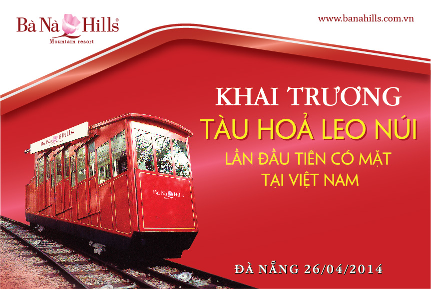 Bà Nà Hills sắp đưa tàu hỏa leo núi vào hoạt động