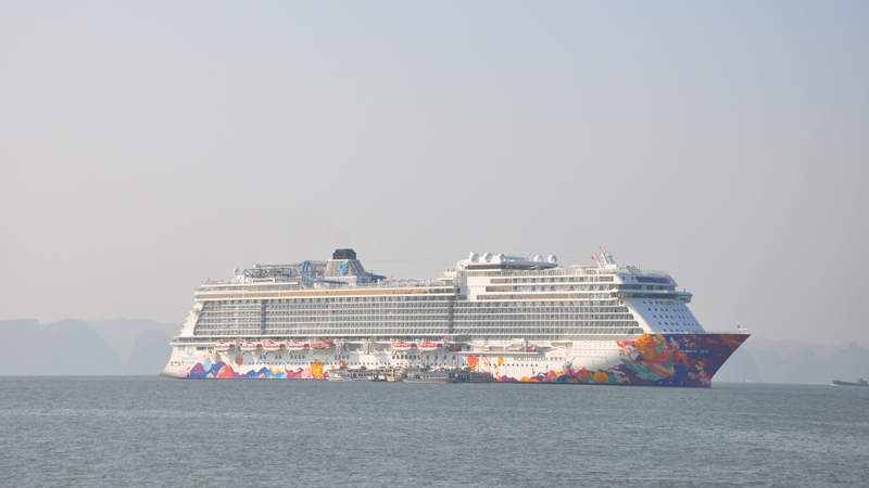 Gần 5.000 du khách tàu biển quốc tế đến Hạ Long