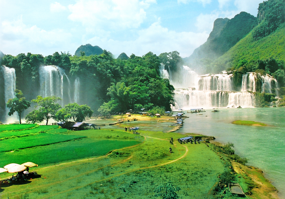Bản Giốc - thác nước tự nhiên lớn nhất Đông Nam Á - www.dulichvn ...
