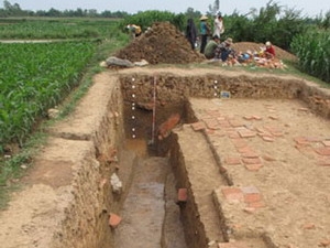 Phát hiện các vết tích kiến trúc cổ ở Thành nhà Hồ (Thanh Hóa)