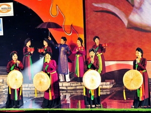 Khai mạc hội thi hát dân ca quan họ tại Bắc Ninh