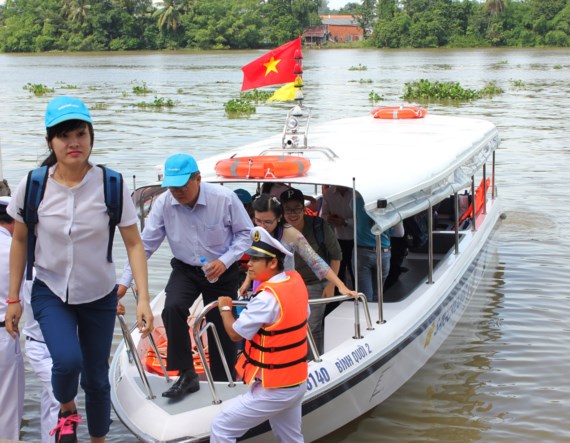 TP.Hồ Chí Minh: Khai thác 7 tour đường sông mới để thu hút du khách