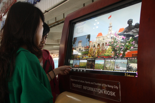 Đà Nẵng: Quảng bá du lịch qua máy tra cứu thông tin