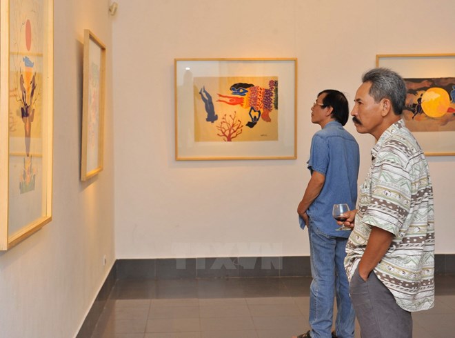 Hà Nội: Trưng bày hơn 400 tác phẩm tại Triển lãm Mỹ thuật Việt Nam 2015 