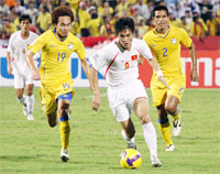 Lượt đi chung kết AFF Cup 2008, Thái Lan - Việt Nam: 1-2