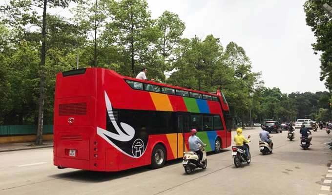 Hà Nội sắp có xe buýt 2 tầng phục vụ khách du lịch
